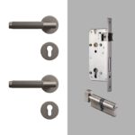 GOTHAM Deurkrukken & Slotenset