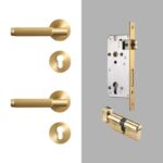 GOTHAM Deurkrukken & Slotenset