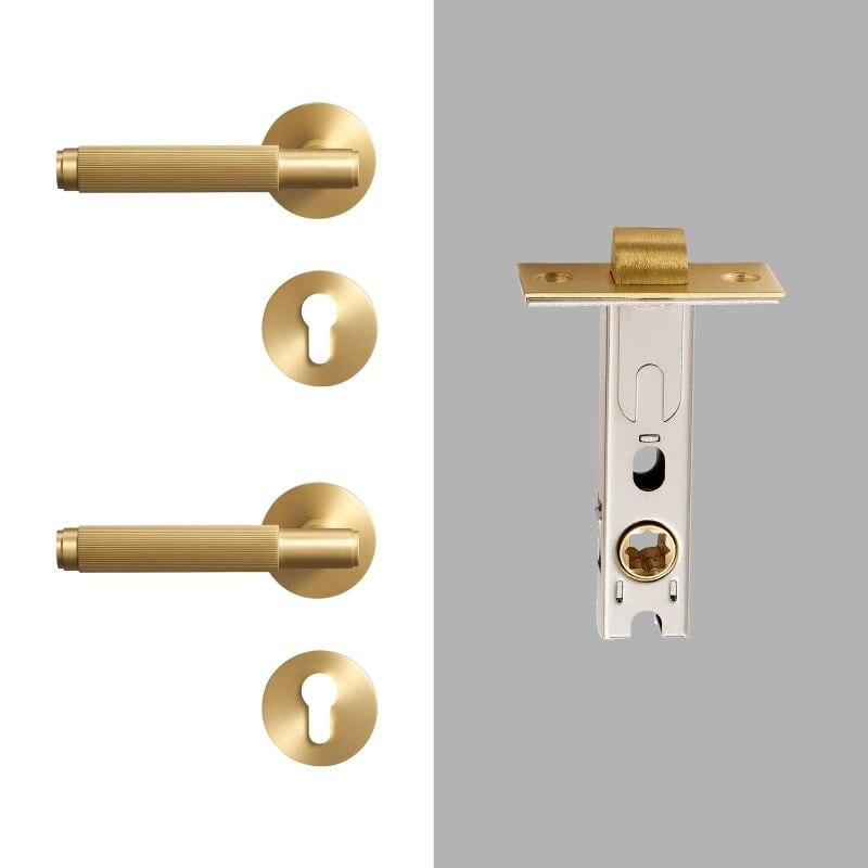 GOTHAM Deurkrukken & Sloten Set 36 GOTHAM Deurkrukken & Slotenset