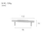 GOTHAM Poignées en laiton massif