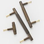 GOTHAM Poignées en laiton massif