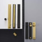 GOTHAM Massive Messingknöpfe