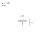 GOTHAM Solid Brass T-Bars