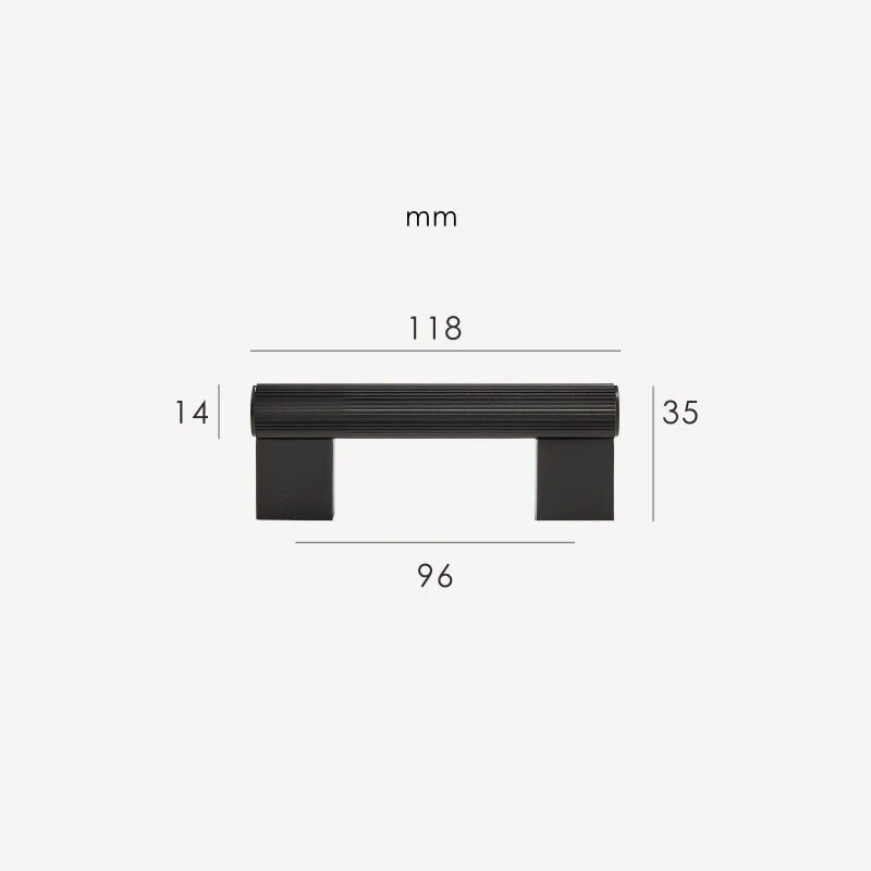 GRAFO Solid Brass Handles