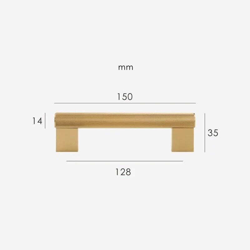 GRAFO Solid Brass Handles