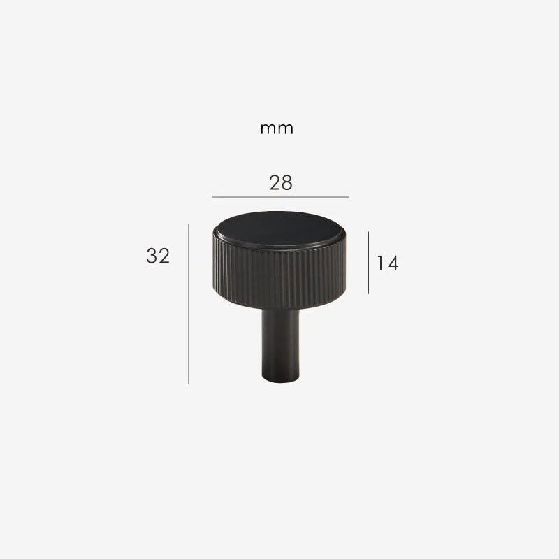Manopole in ottone massiccio GRAFO
