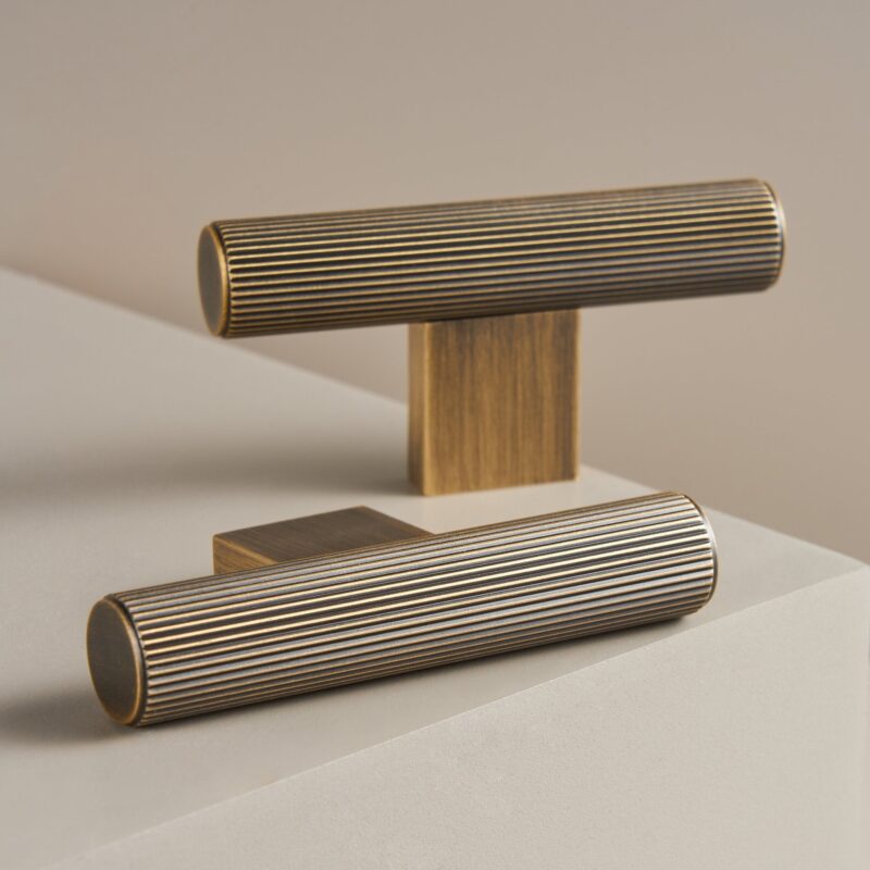 GRAFO massief messing T-stangen