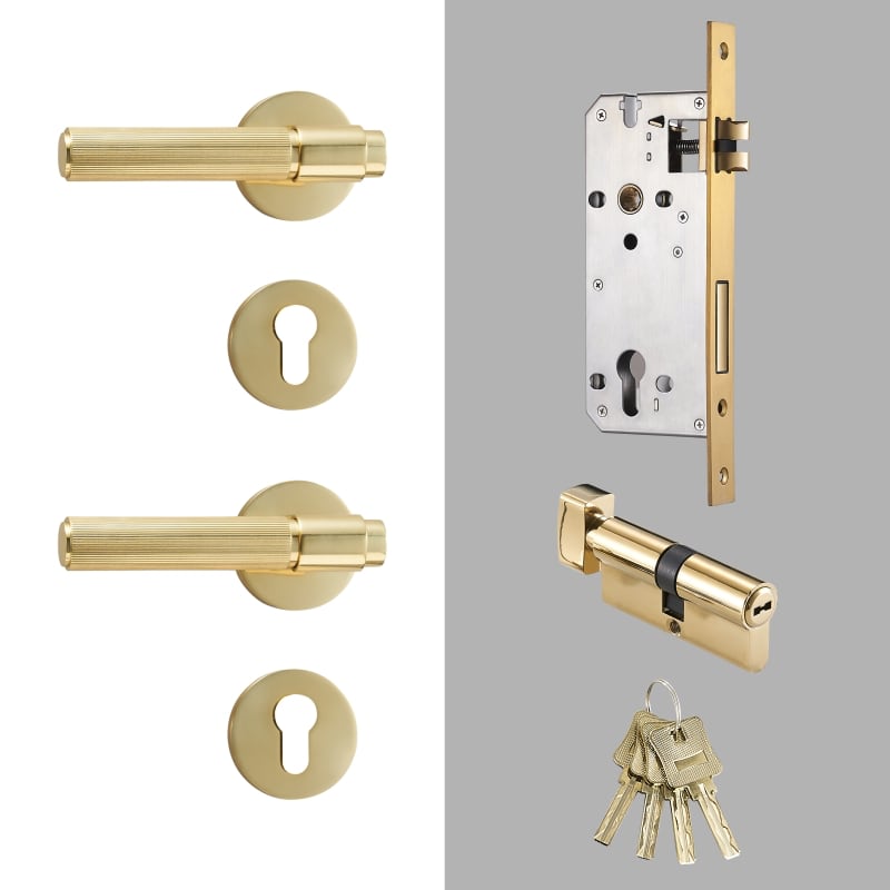 LEVVA Deurkrukken & Slotenset