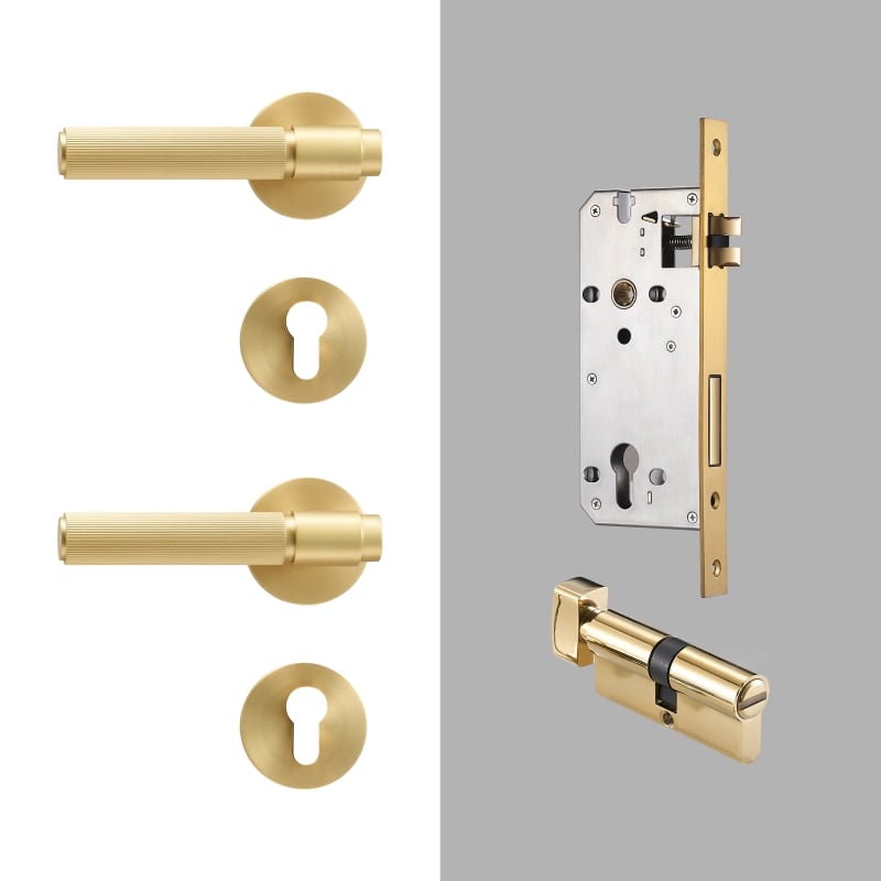 LEVVA Deurkrukken & Slotenset