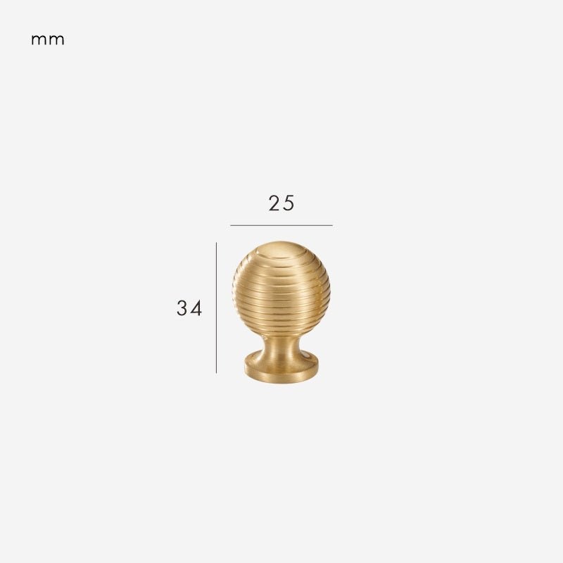 GREPP Solid Brass Knob 11 GREPP Solid Brass Knob