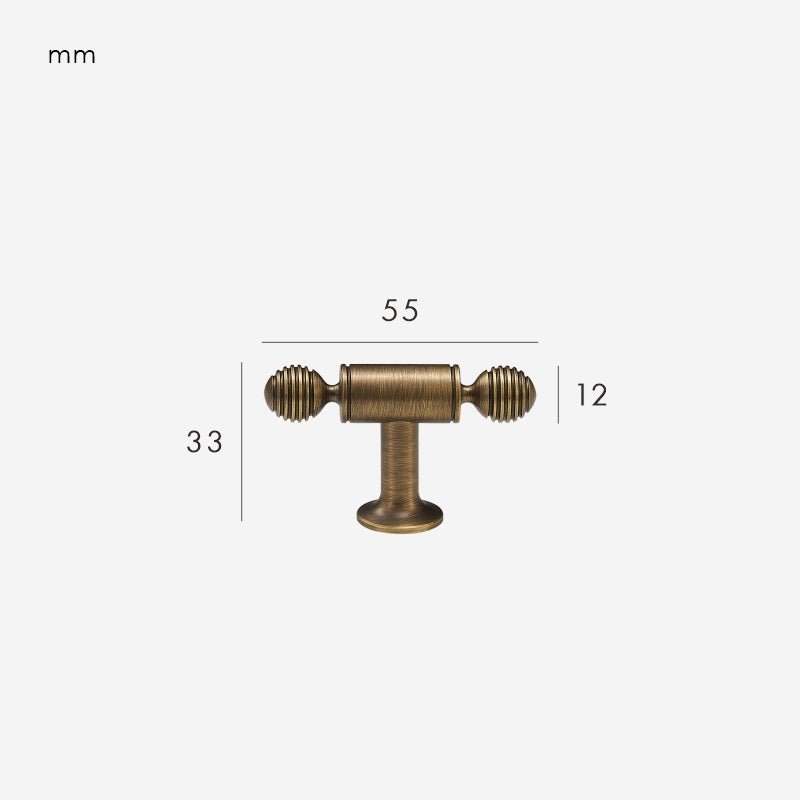 GREPP Solid Brass T-Bar 10 GREPP Solid Brass T-Bar