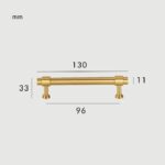 GROVE Massiv-Messing-Griff