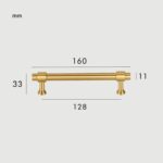 GROVE Massiv-Messing-Griff