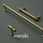 Barra en T GROVE de latón macizo