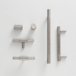 Poignées moletées en laiton HART