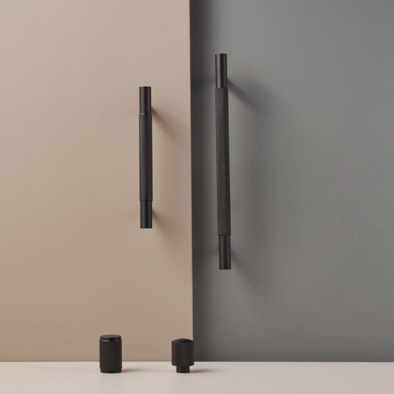 Poignées moletées en laiton HART