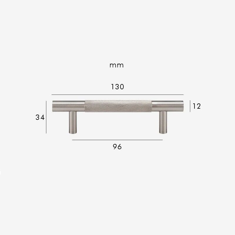Poignées moletées en laiton HART