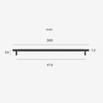 Poignées moletées en laiton HART