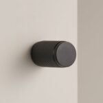 Manopola zigrinata in ottone HART