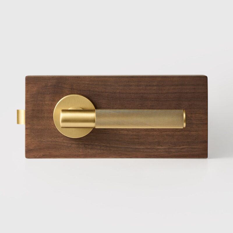 Poignée de porte à levier en laiton massif HART