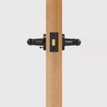 Poignée de porte à levier en laiton massif HART