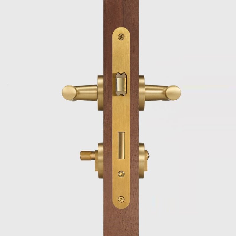 Poignée de porte à levier en laiton massif HART