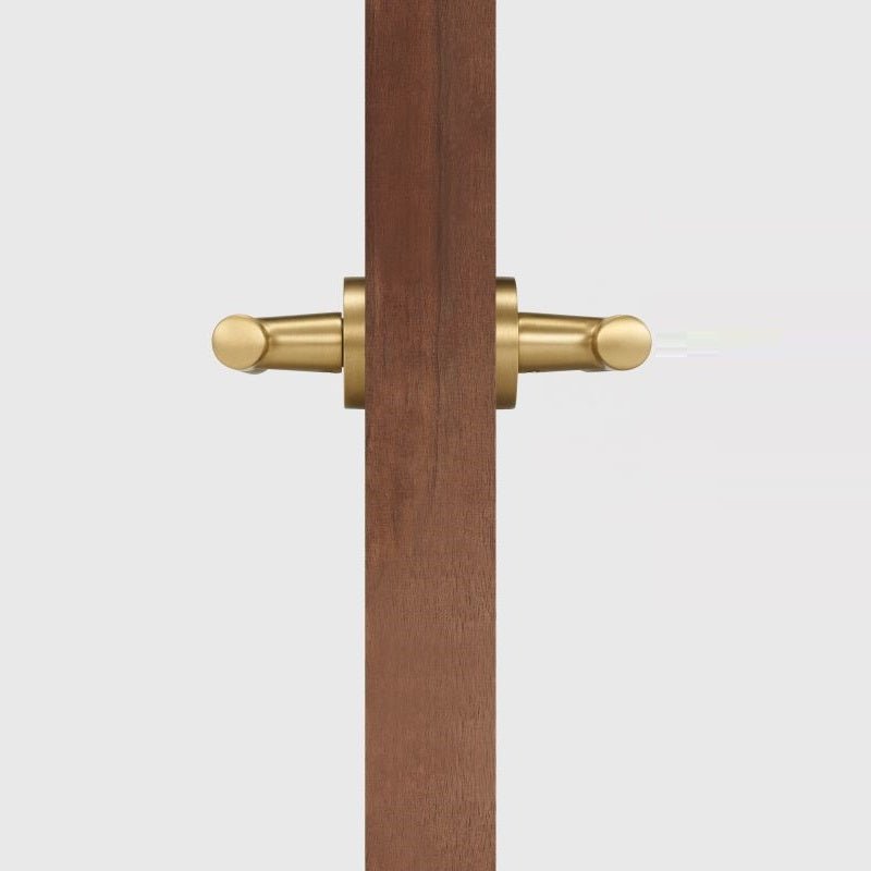 Poignée de porte à levier en laiton massif HART