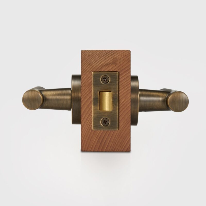 Poignée de porte à levier en laiton massif HART