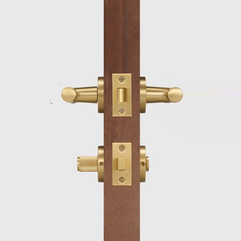 Poignée de porte à levier en laiton massif HART