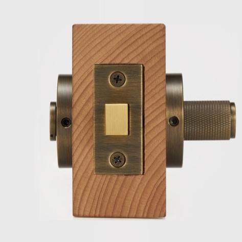 Poignée de porte à levier en laiton massif HART