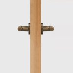 Poignée de porte à levier en laiton massif HART