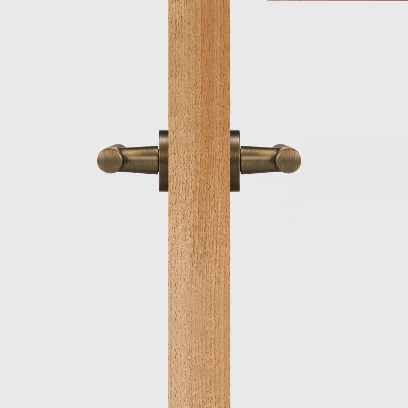 Poignée de porte à levier en laiton massif HART