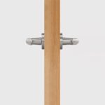 Poignée de porte à levier en laiton massif HART