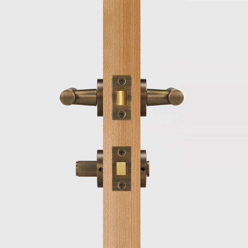 Poignée de porte à levier en laiton massif HART