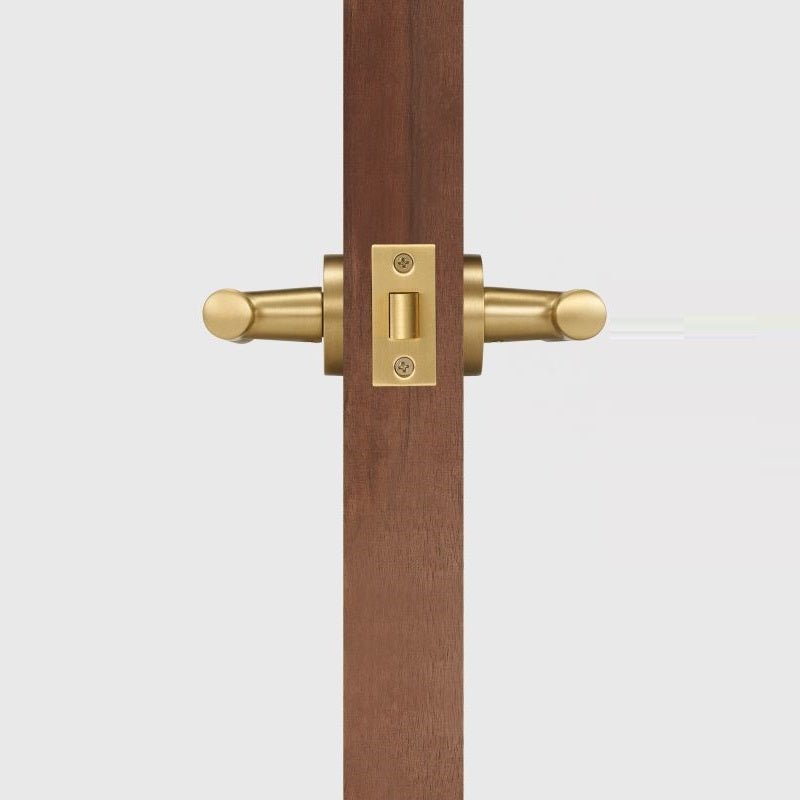 Poignée de porte à levier en laiton massif HART