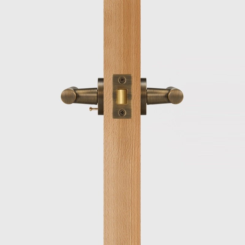 Poignée de porte à levier en laiton massif HART