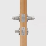 Poignée de porte à levier en laiton massif HART