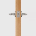 Poignée de porte à levier en laiton massif HART