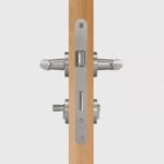 Poignée de porte à levier en laiton massif HART