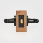 Poignée de porte à levier en laiton massif HART