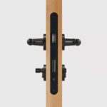 Poignée de porte à levier en laiton massif HART