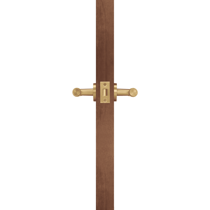 HICE Solid Brass Lever Door Handles & Lock Set 24 HICE Solid Brass Lever Door Handles & Lock Set