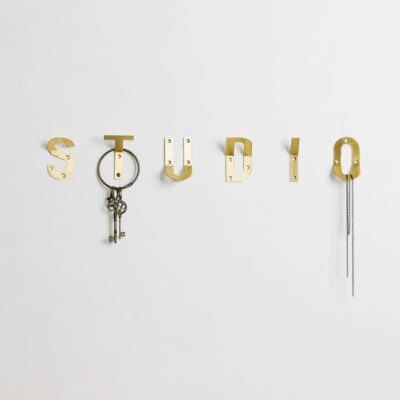 HIERO Solid Brass Letter Hooks