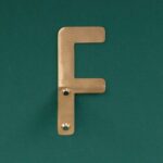 HIERO Solid Brass Letter Hooks