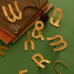 HIERO Solid Brass Letter Hooks