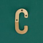 HIERO Solid Brass Letter Hooks