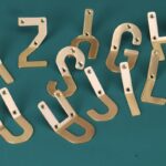 HIERO Solid Brass Letter Hooks