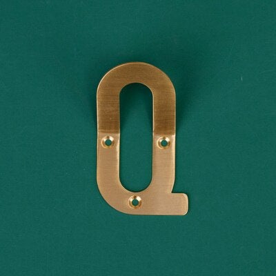 HIERO Solid Brass Letter Hooks