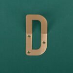 HIERO Solid Brass Letter Hooks
