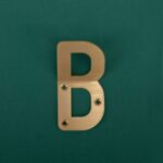 HIERO Solid Brass Letter Hooks